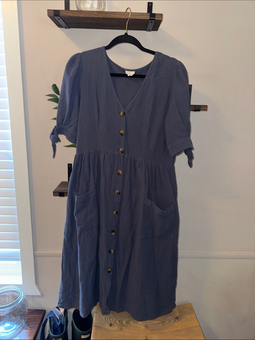 Anthropologie By Together Mid Length Dress Size M